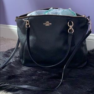 Coach soft leather slouchy shoulder bag